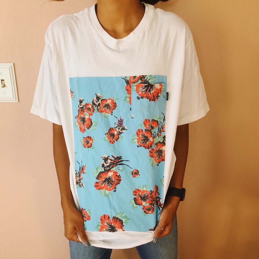 Vans Yoda Hawaiian Block Tee